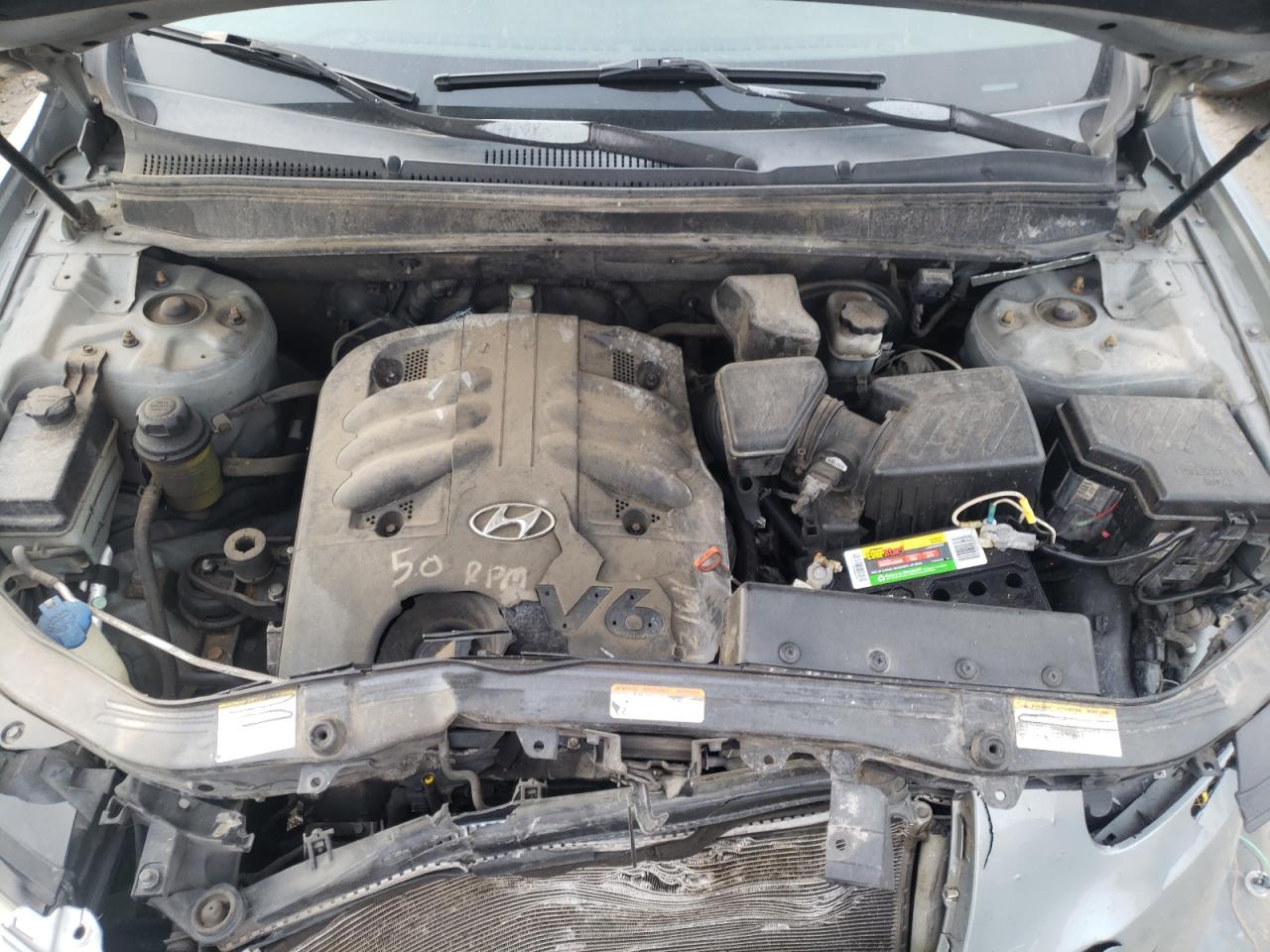 Photo 7 from auction – 2007 HYUNDAI SANTA FE S with VIN 5NMSH73E47H111341