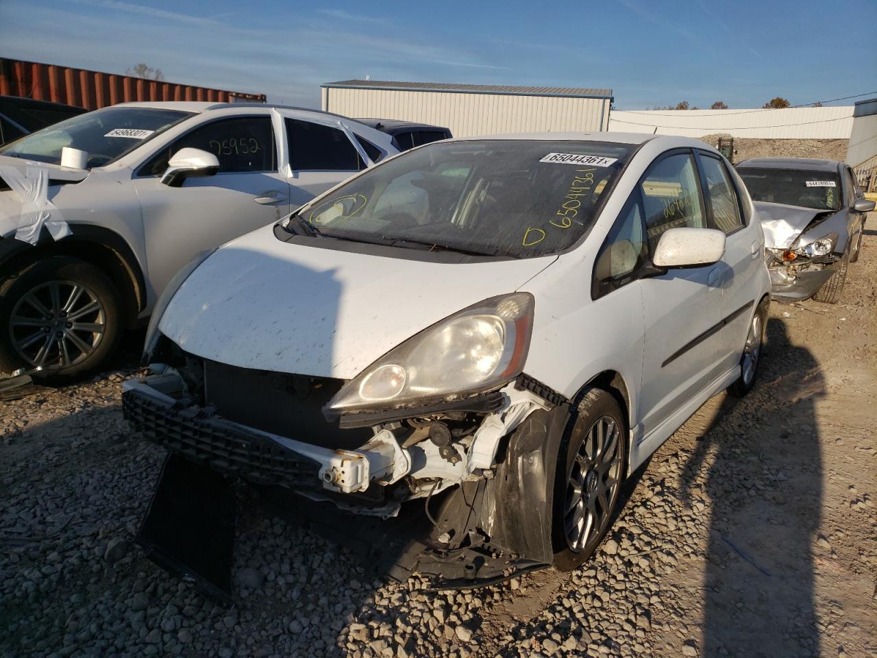 Photo 2 from auction – 2010 HONDA FIT with VIN JHMGE8G45AS018005