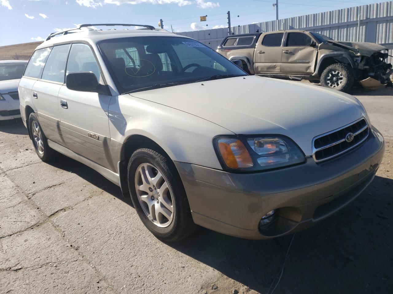 SUBARU LEGACY OUT 2002 with VIN 4S3BH675427638767 - Photo from auction
