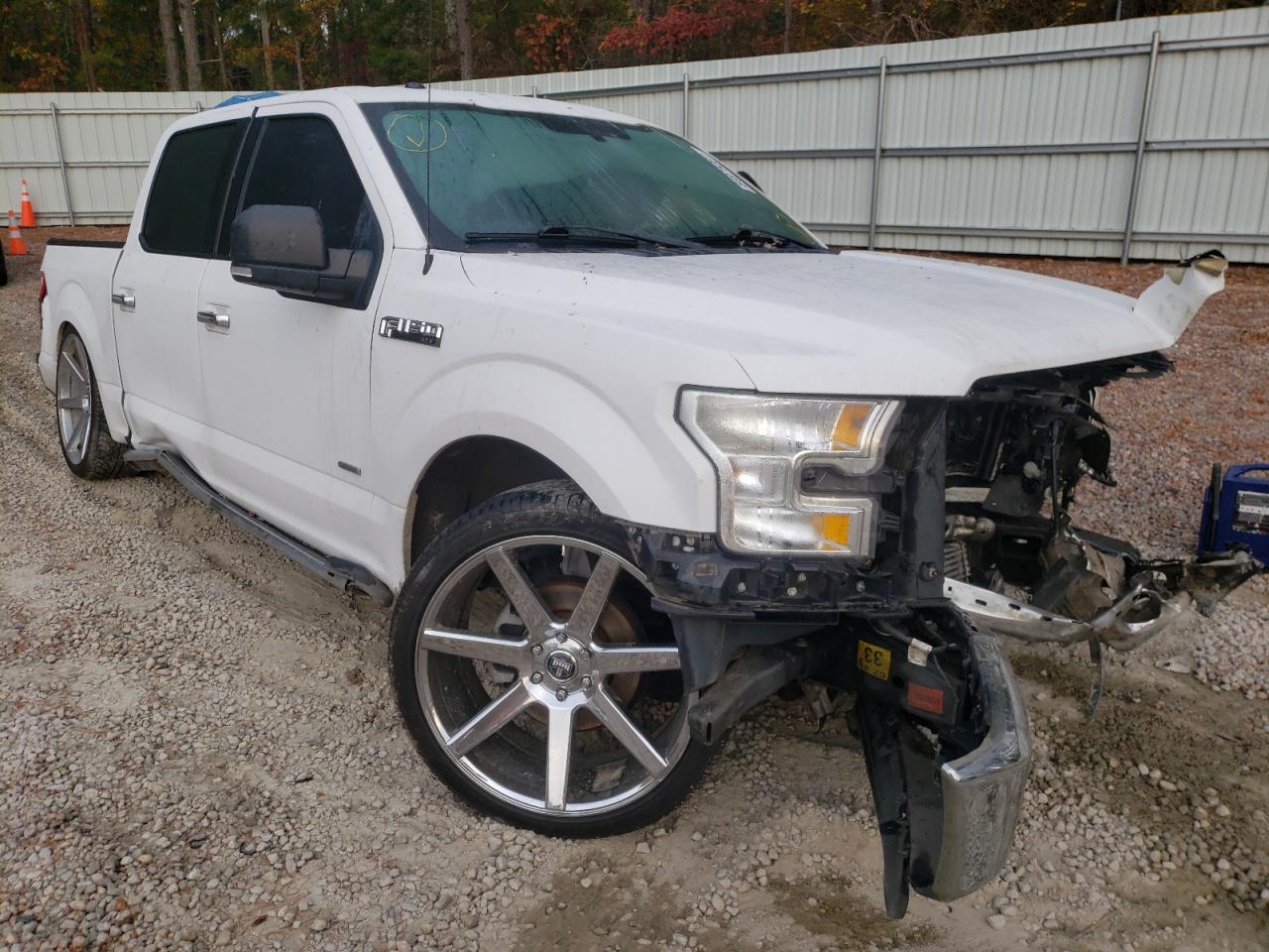 FORD F150 SUPER 2015 with VIN 1FTEW1CPXFFB56300 - Photo from auction