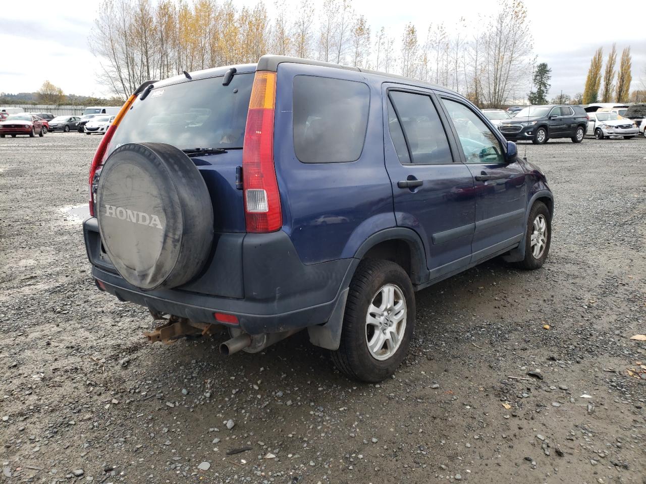 Photo 4 from auction – 2004 HONDA CR-V EX with VIN JHLRD78834C013511