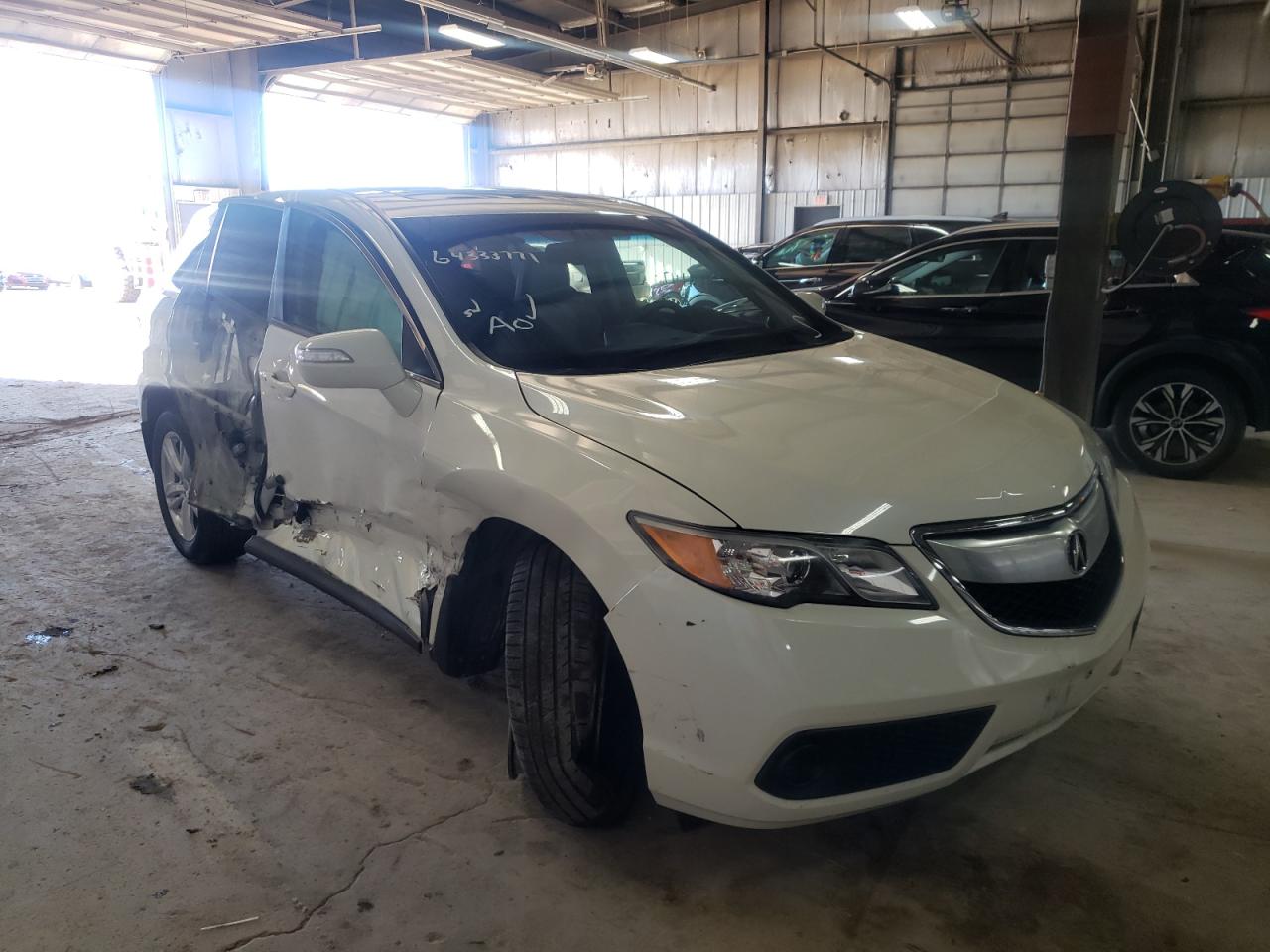 ACURA RDX 2013 with VIN 5J8TB4H36DL010180 - Photo from auction