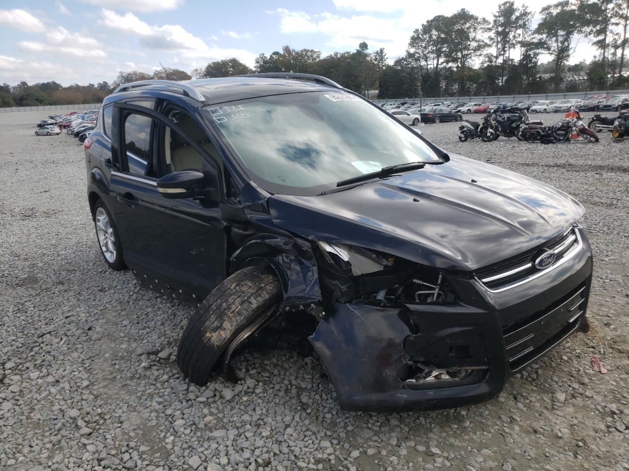 Photo 1 from auction – 2014 FORD ESCAPE TIT with VIN 1FMCU0J9XEUA02347