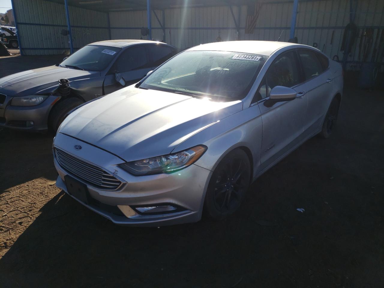 Photo 2 from auction – 2018 FORD FUSION SE with VIN 3FA6P0LU9JR168764