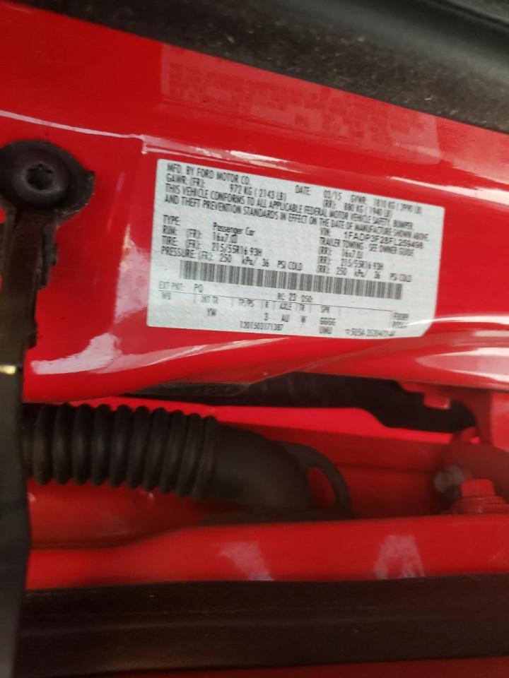Photo 10 from auction – 2015 FORD FOCUS SE with VIN 1FADP3F28FL259498