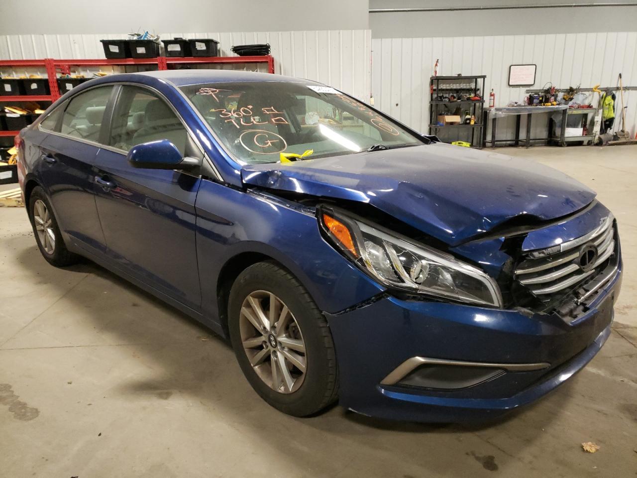 Photo 1 from auction – 2016 HYUNDAI SONATA SE with VIN 5NPE24AF1GH347537