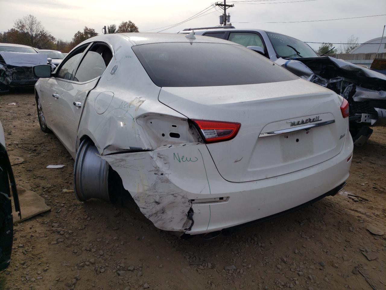 Photo 3 from auction – 2014 MASERATI GHIBLI with VIN ZAM57XSA7E1088641