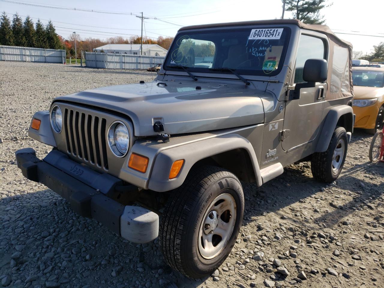 Photo 2 from auction – 2005 JEEP WRANGLER X with VIN 1J4FA39S15P322703