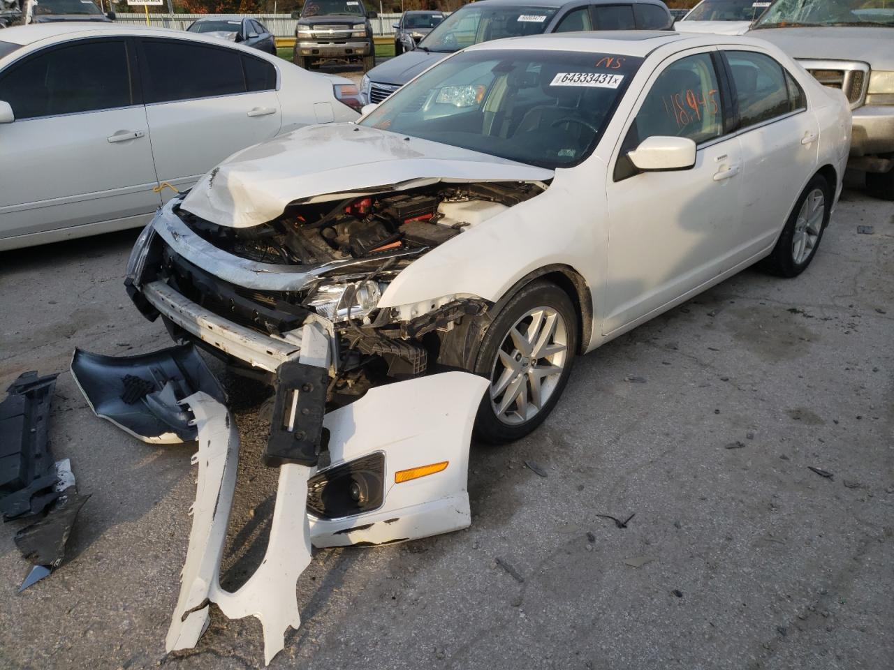 Photo 2 from auction – 2012 FORD FUSION SEL with VIN 3FAHP0JA5CR434348