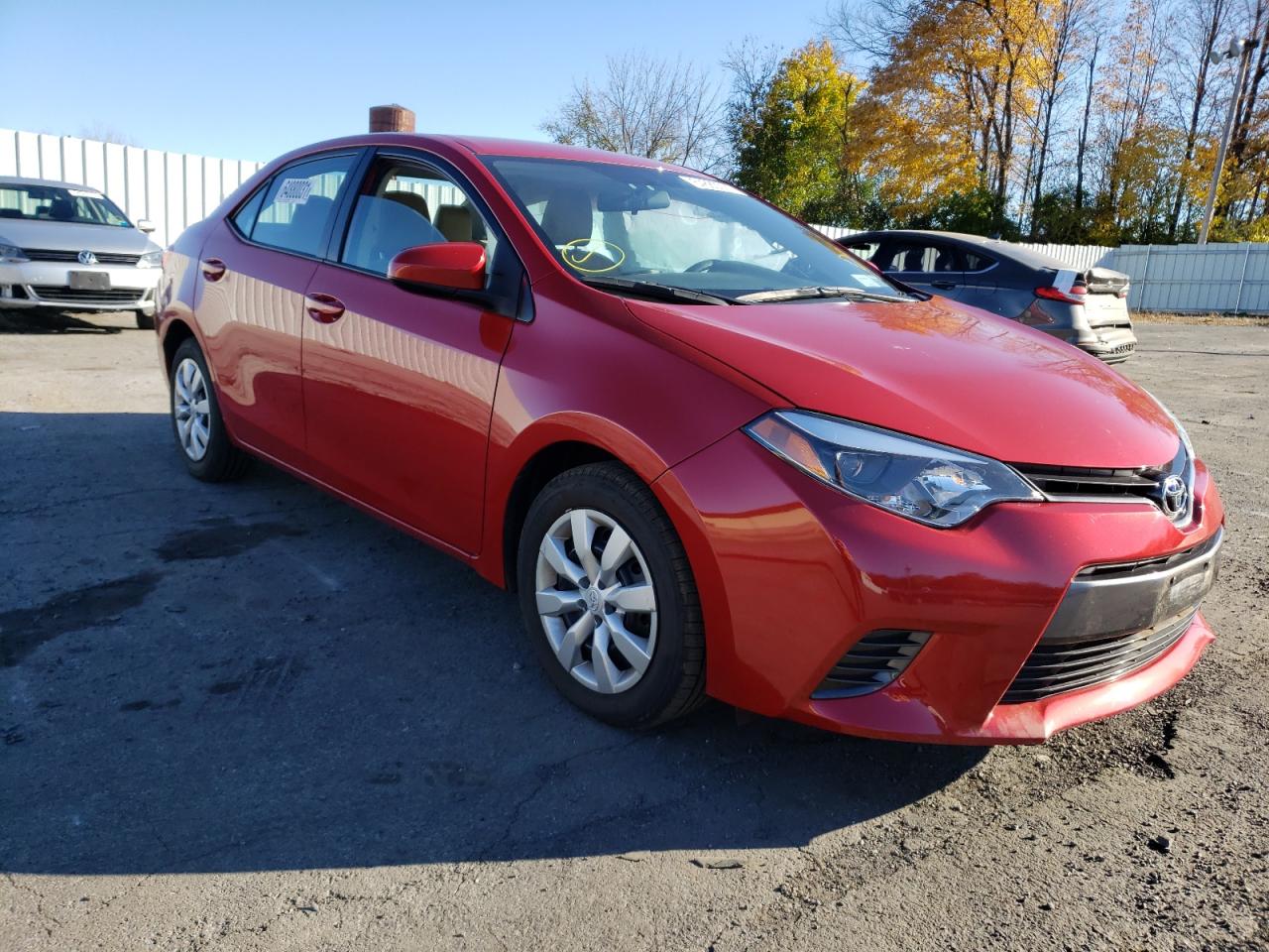 TOYOTA COROLLA L 2016 with VIN 2T1BURHE2GC661336 - Photo from auction