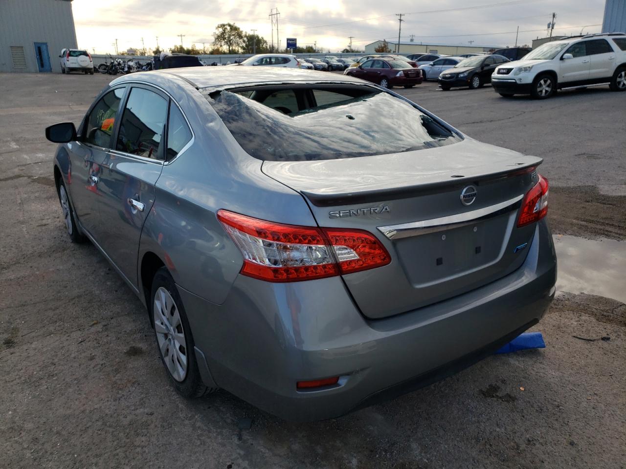Photo 3 from auction – 2014 NISSAN SENTRA S with VIN 3N1AB7AP1EY341037