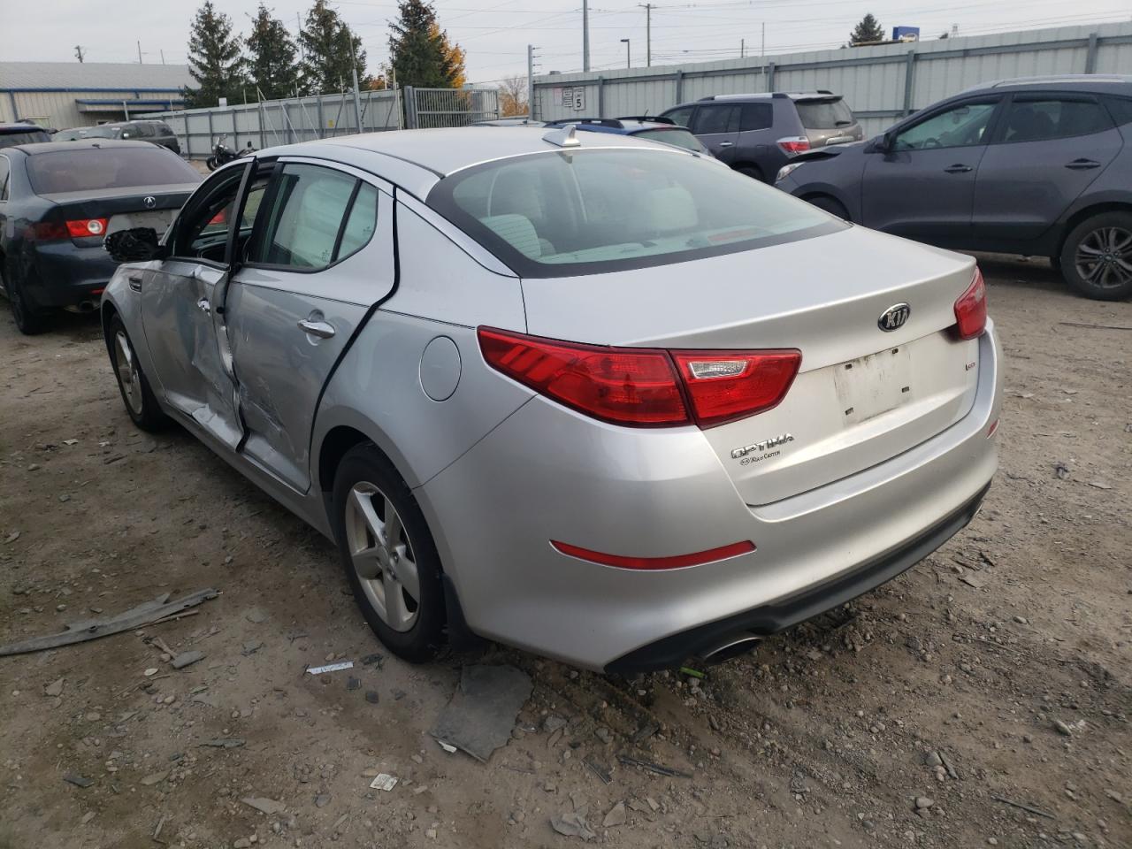 Photo 3 from auction – 2014 KIA OPTIMA LX with VIN KNAGM4A73E5453221