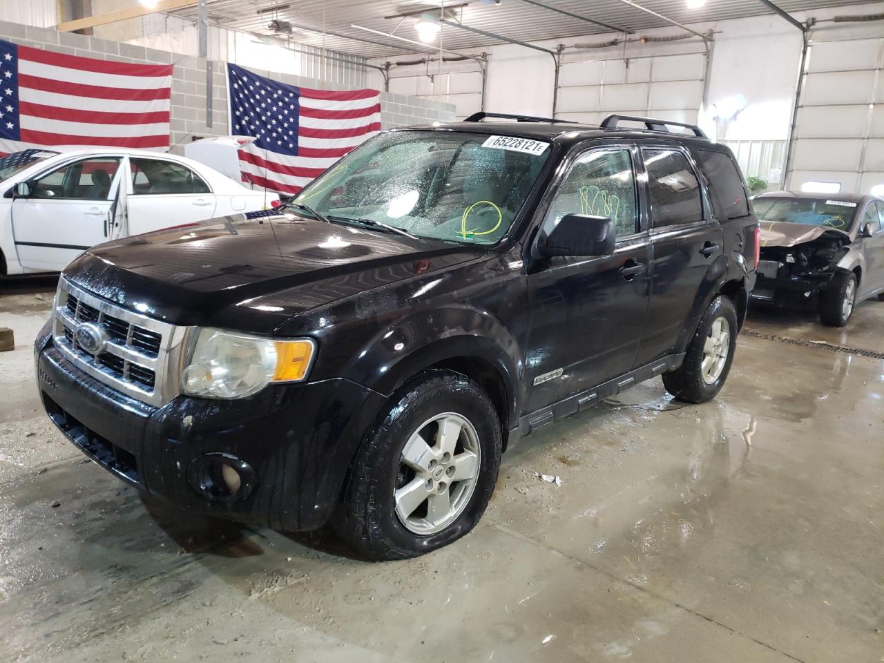 Photo 2 from auction – 2008 FORD ESCAPE XLT with VIN 1FMCU93Z18KA55133