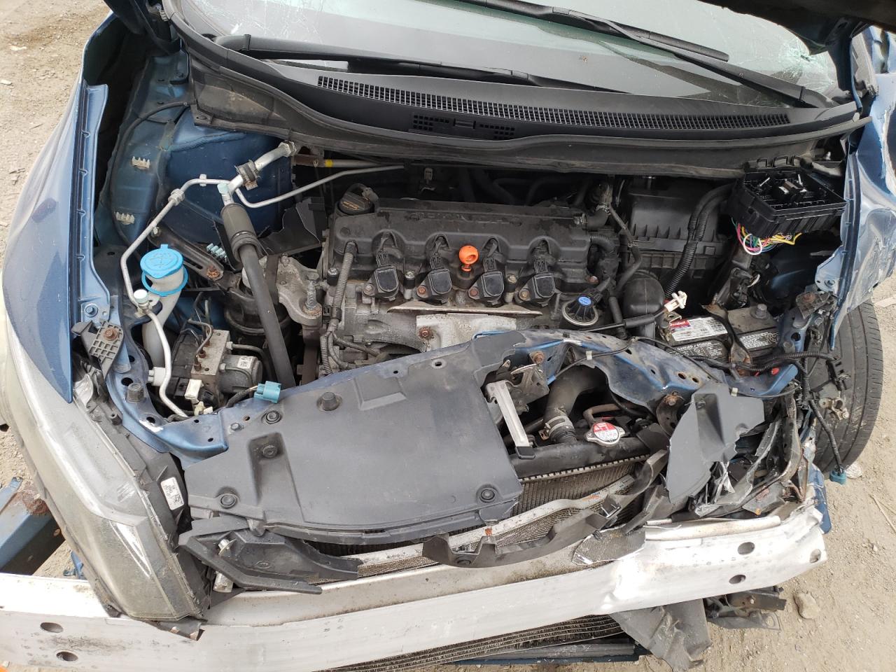 Photo 7 from auction – 2014 HONDA CIVIC LX with VIN 19XFB2E57EE003920