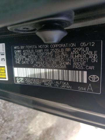 Photo 10 from auction – 2013 TOYOTA SCION TC with VIN JTKJF5C78D3045368