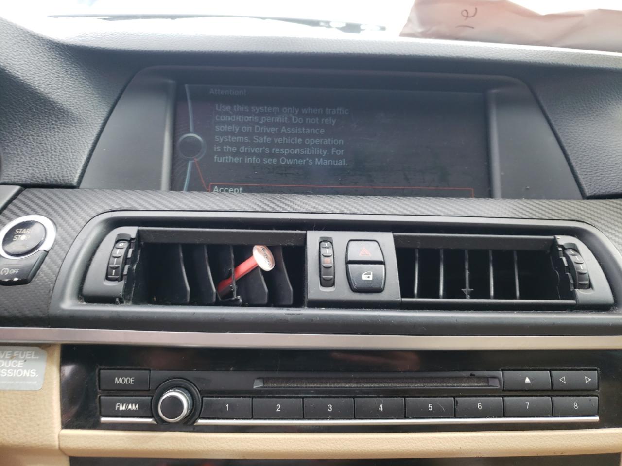 Photo 9 from auction – 2012 BMW 528 I with VIN WBAXG5C55CDX04011