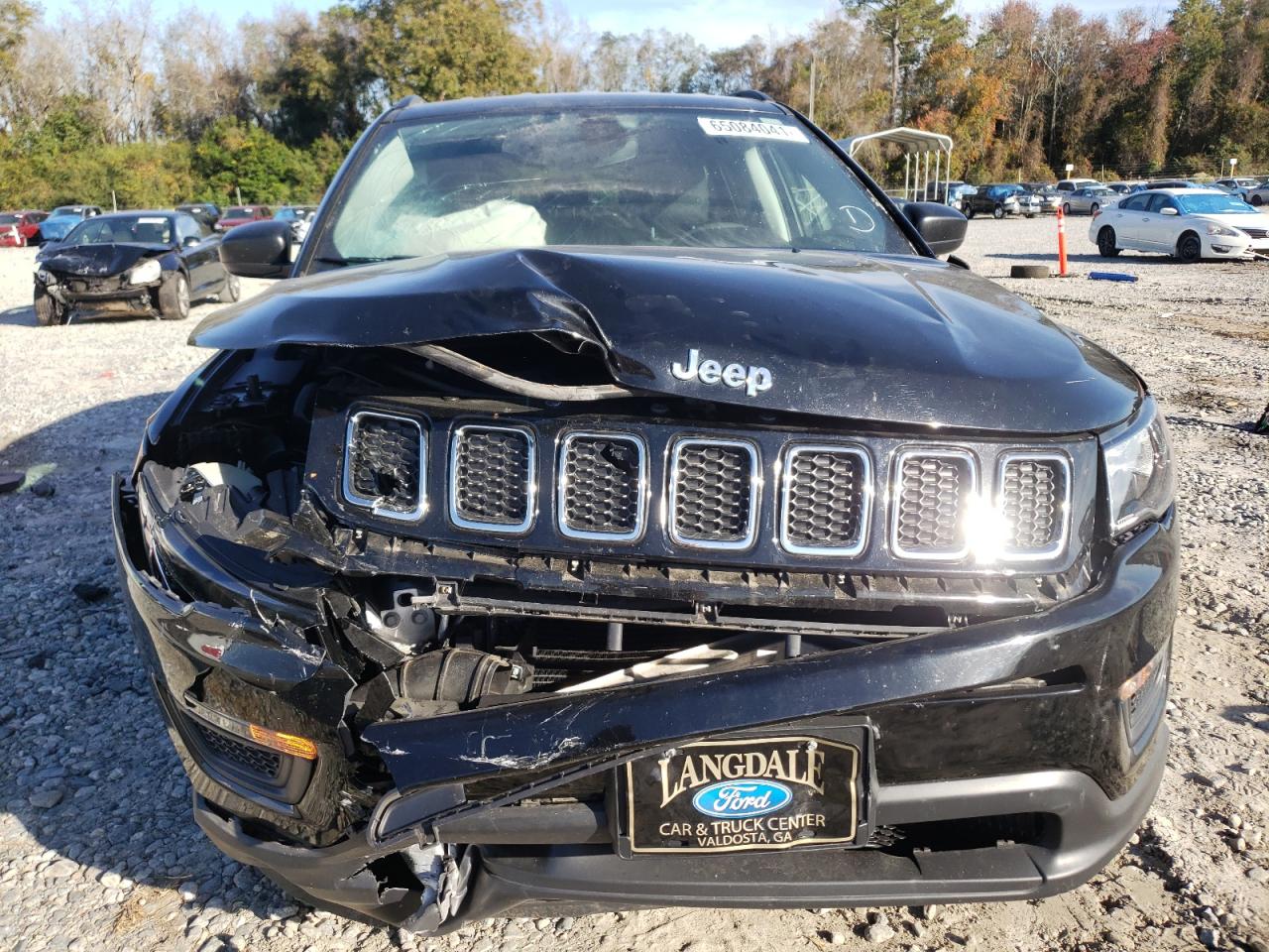 Photo 9 from auction – 2018 JEEP COMPASS SP with VIN 3C4NJCAB4JT467883