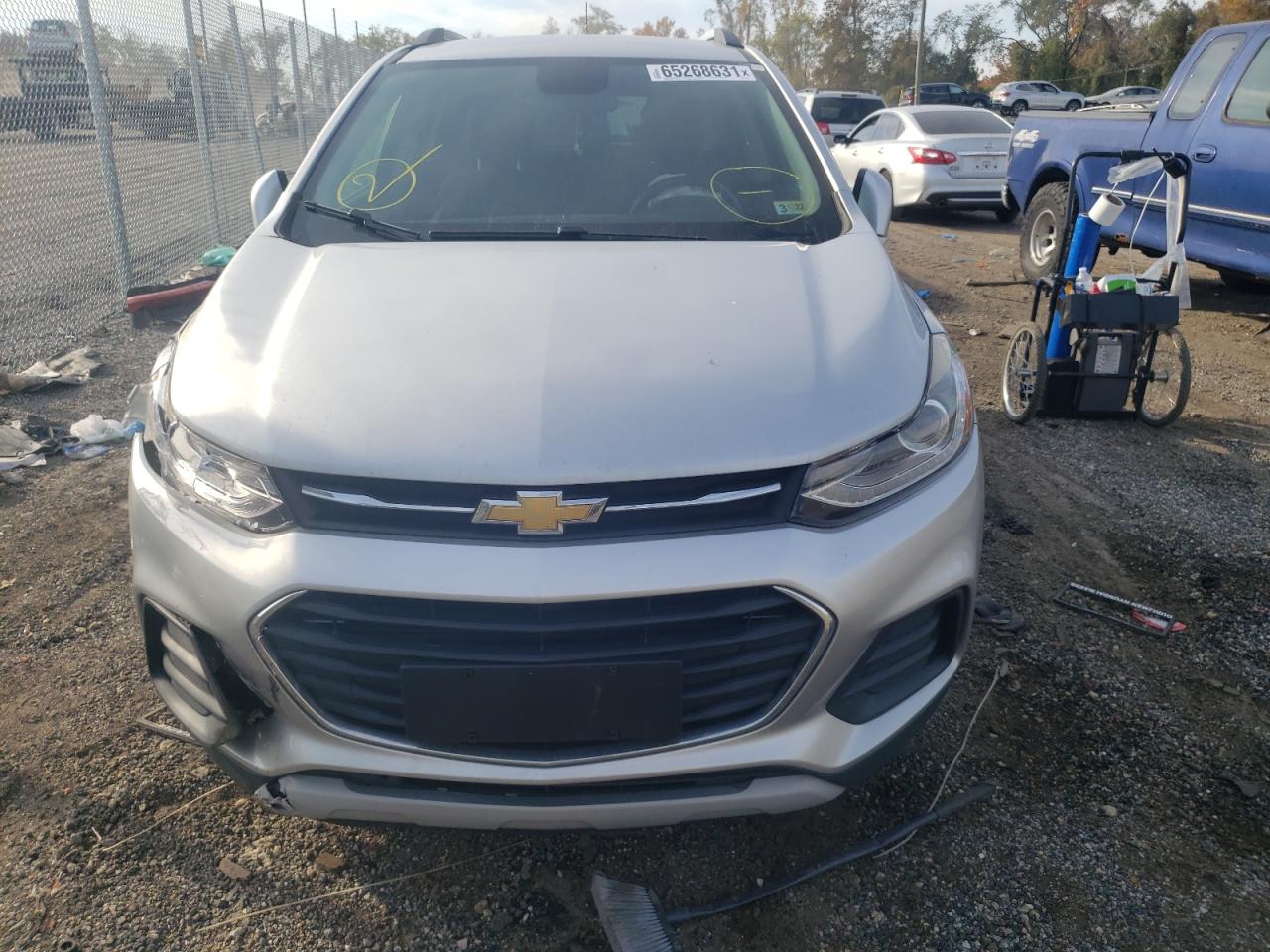 Photo 7 from auction – 2017 CHEVROLET TRAX 1LT with VIN 3GNCJPSB1HL149783