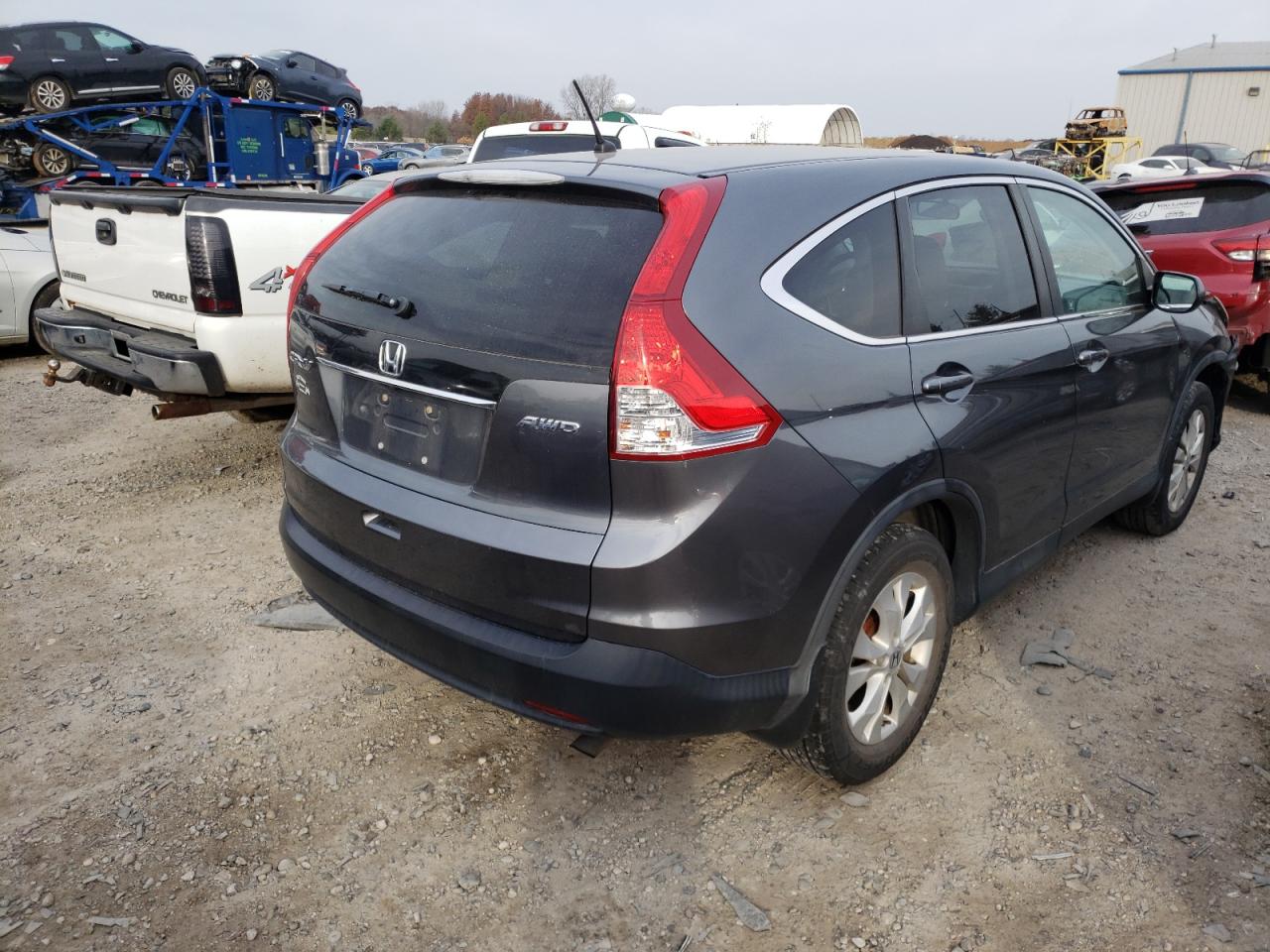 Photo 4 from auction – 2012 HONDA CR-V EX with VIN 2HKRM4H51CH614792