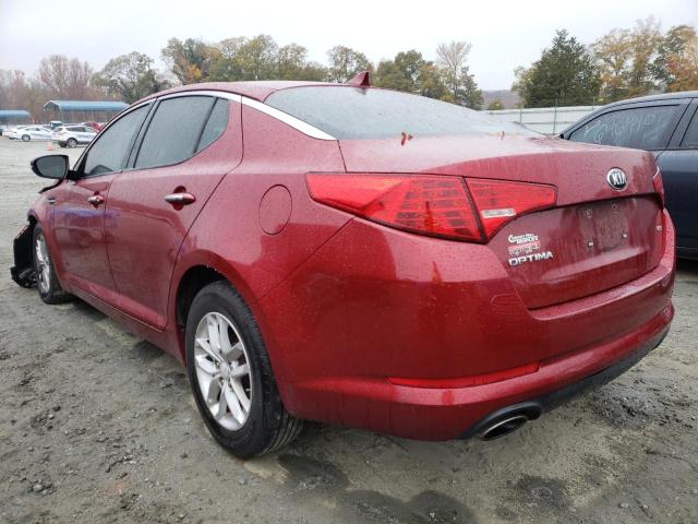 Photo 3 from auction – 2013 KIA OPTIMA LX with VIN 5XXGM4A75DG256595