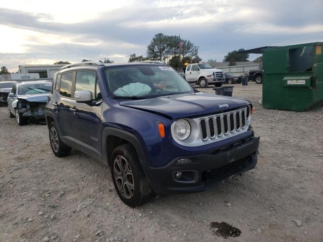JEEP RENEGADE L 2017 with VIN ZACCJBDB3HPF81629 - Photo from auction
