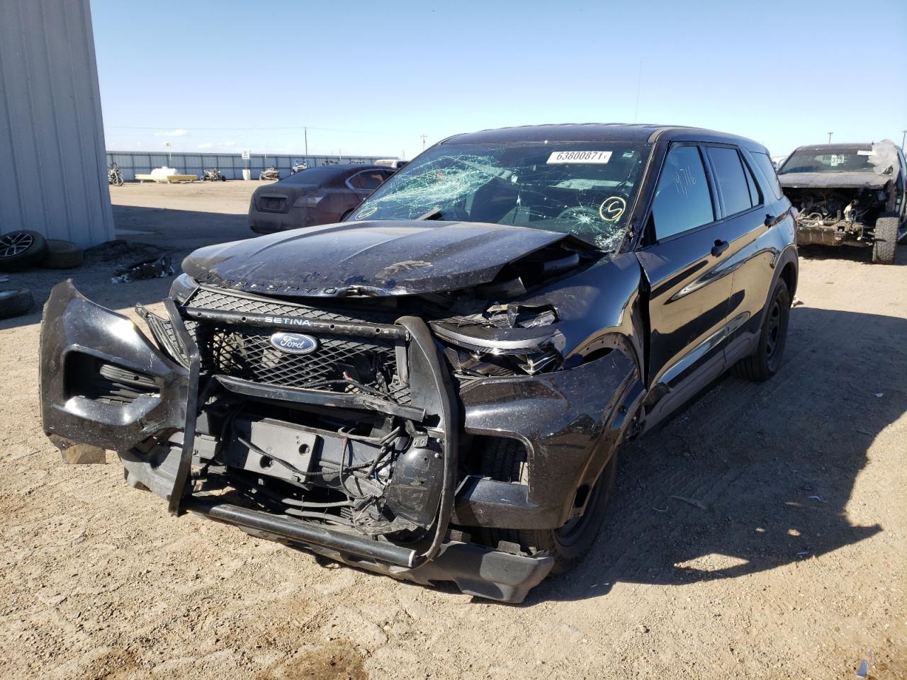 Photo 2 from auction – 2020 FORD EXPLORER P with VIN 1FM5K8AC3LGB85689