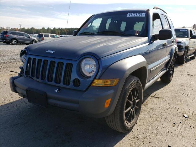 Photo 2 from auction – 2005 JEEP LIBERTY SP with VIN 1J4GL48K35W539083
