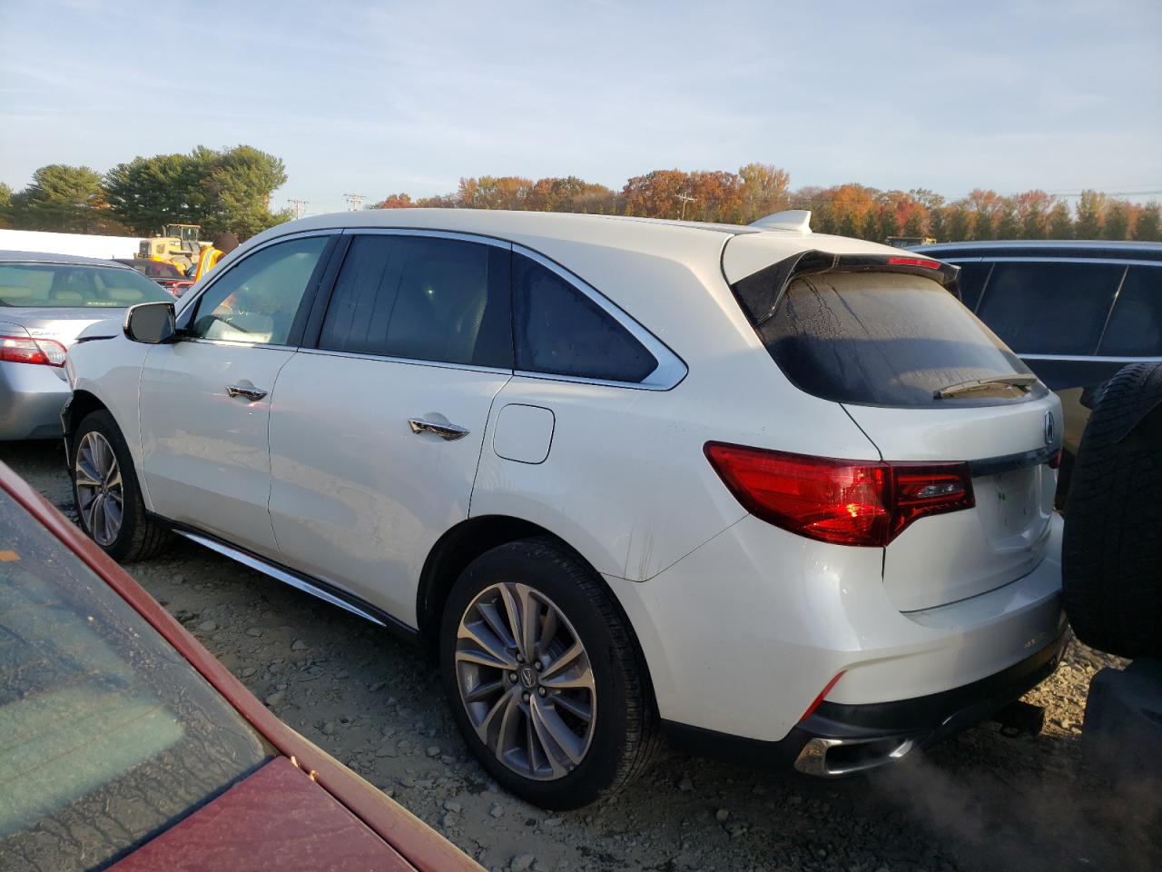 Photo 3 from auction – 2017 ACURA MDX TECHNO with VIN 5FRYD4H57HB034754