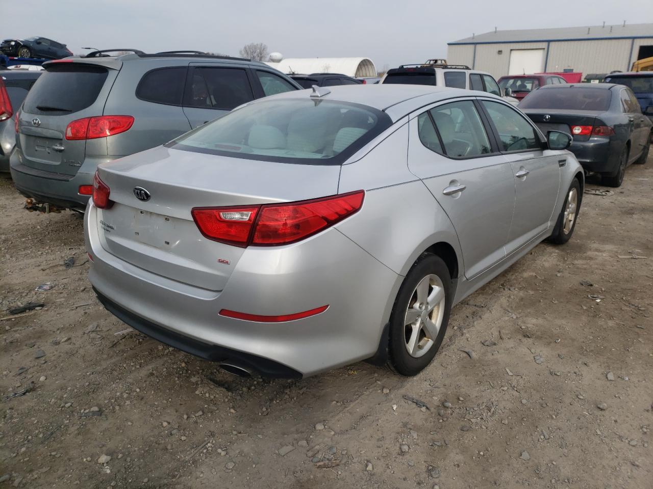 Photo 4 from auction – 2014 KIA OPTIMA LX with VIN KNAGM4A73E5453221