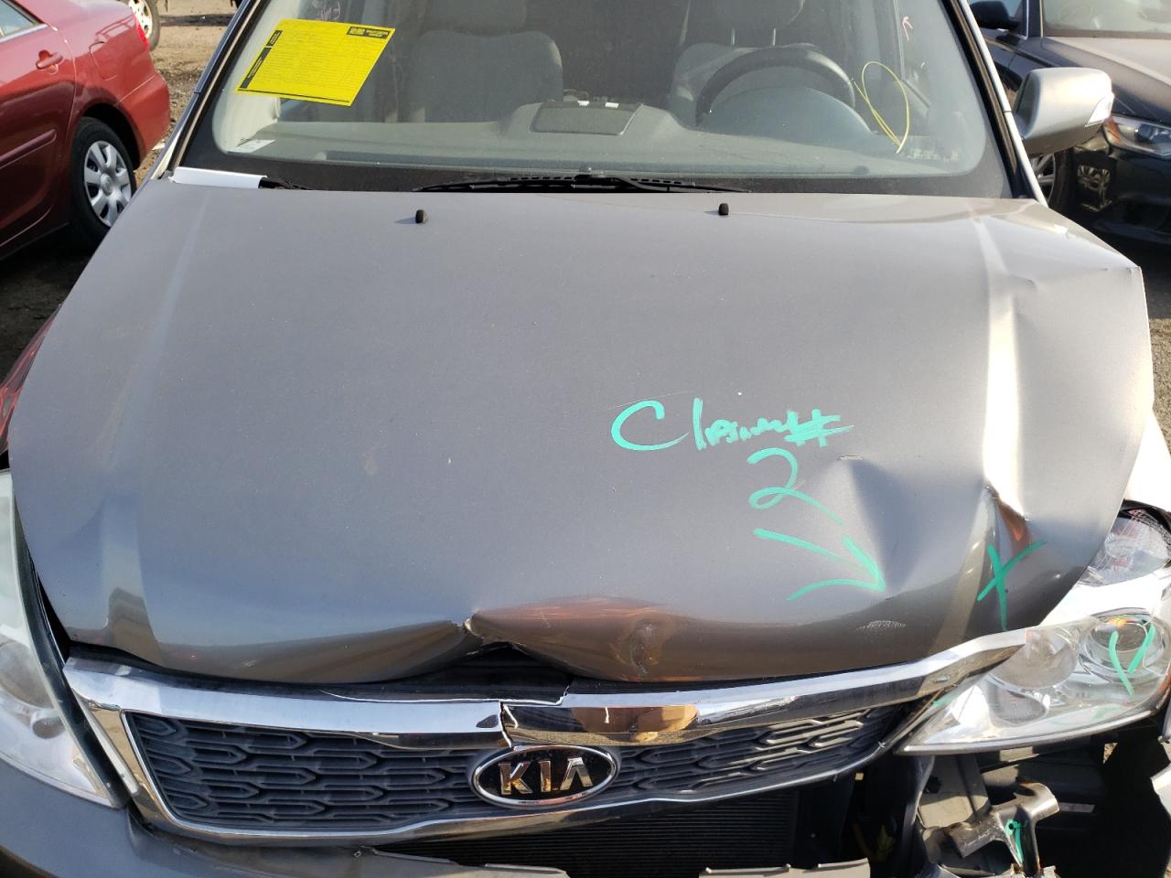 Photo 7 from auction – 2012 KIA SEDONA LX with VIN KNDMG4C75C6432856