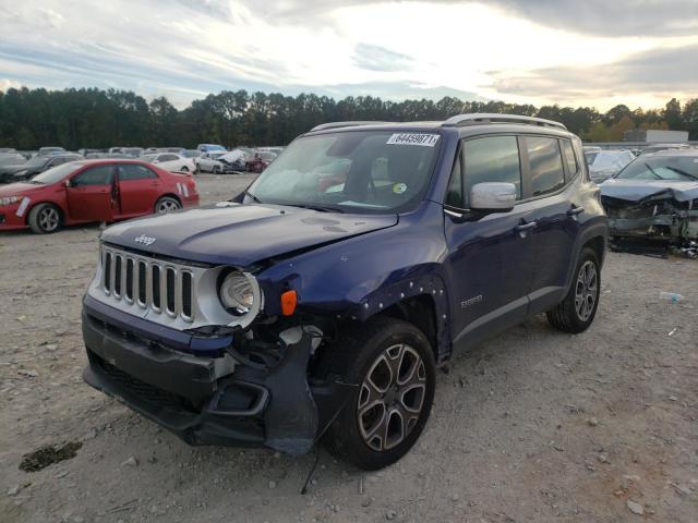 Photo 2 from auction – 2017 JEEP RENEGADE L with VIN ZACCJBDB3HPF81629