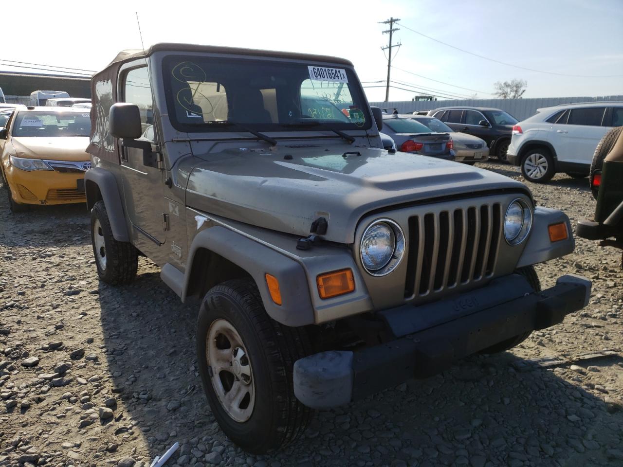 Photo 1 from auction – 2005 JEEP WRANGLER X with VIN 1J4FA39S15P322703