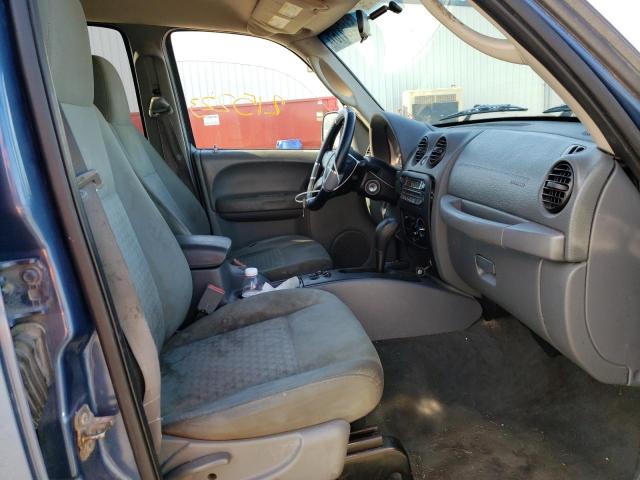 Photo 5 from auction – 2005 JEEP LIBERTY SP with VIN 1J4GL48K35W539083