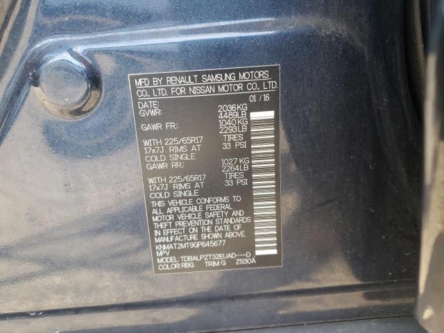 Photo 10 from auction – 2016 NISSAN ROGUE S with VIN KNMAT2MT9GP645677