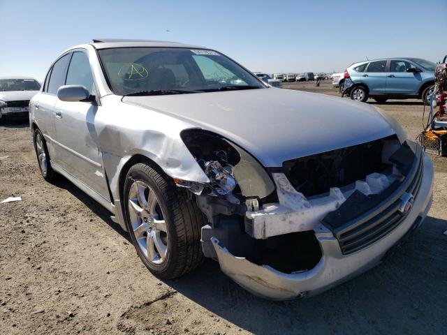 INFINITI G35 2006 with VIN JNKCV51E06M520415 - Photo from auction