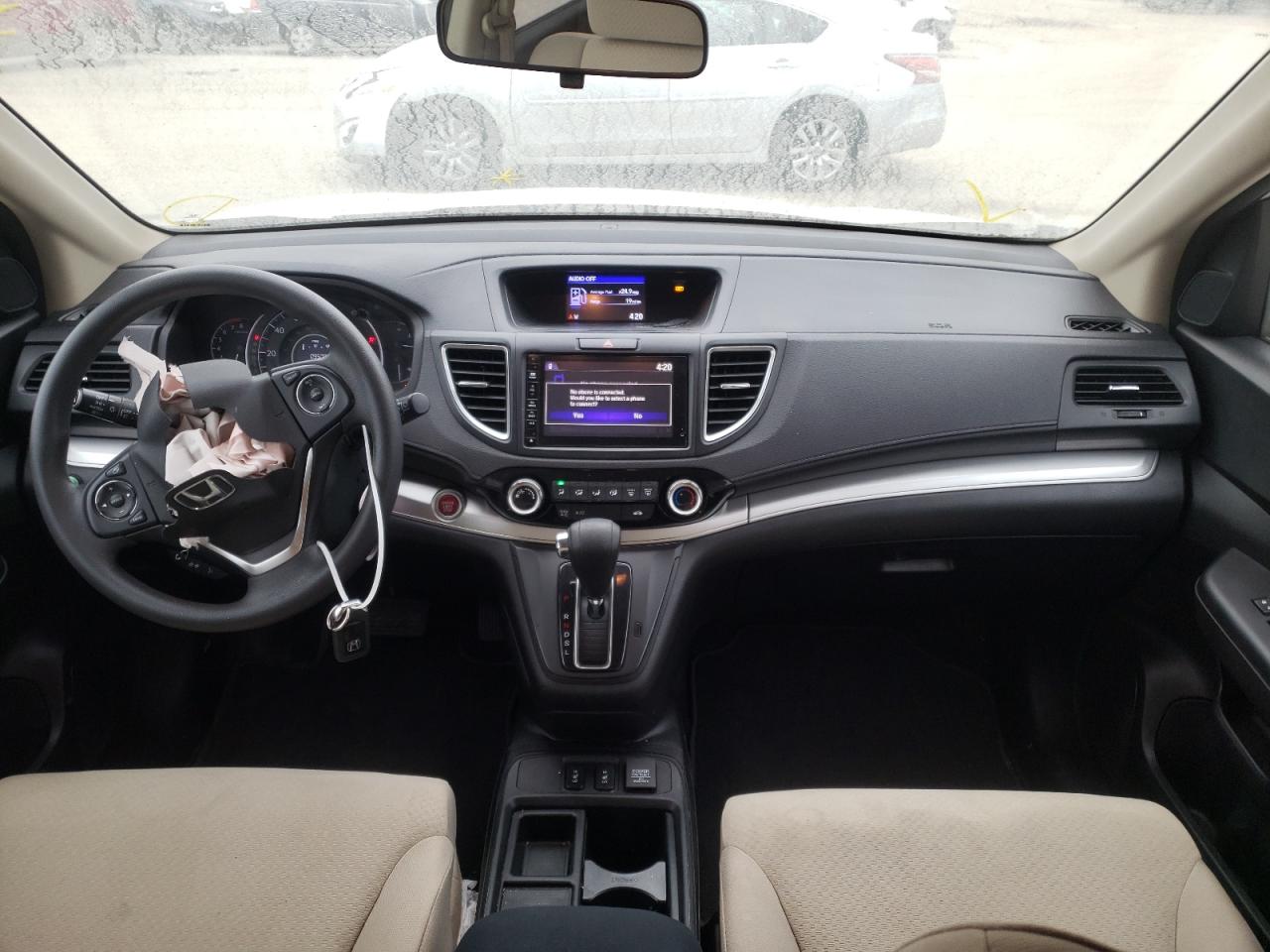 Photo 9 from auction – 2016 HONDA CR-V EX with VIN 5J6RM4H54GL012982