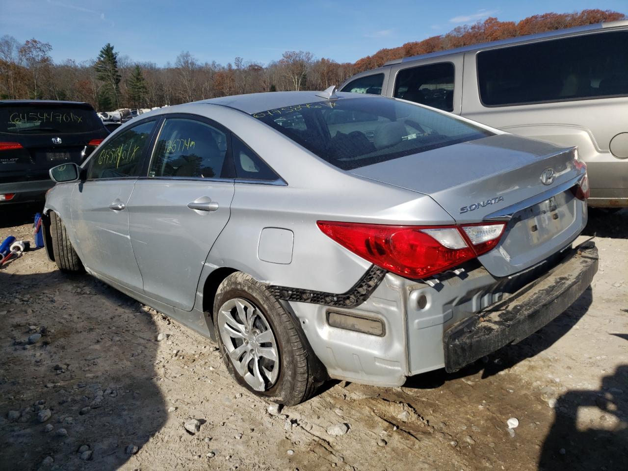 Photo 3 from auction – 2011 HYUNDAI SONATA GLS with VIN 5NPEB4AC6BH046518