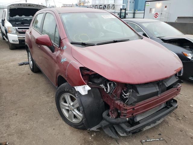 CHEVROLET TRAX LS 2021 with VIN KL7CJKSB9MB325063 - Photo from auction