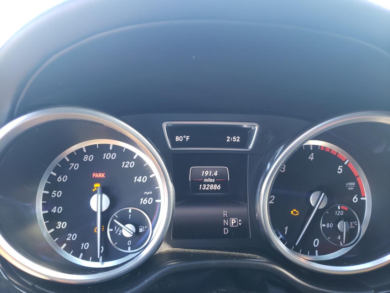 Photo 8 from auction – 2014 MERCEDES-BENZ ML 350 BLU with VIN 4JGDA2EBXEA416042