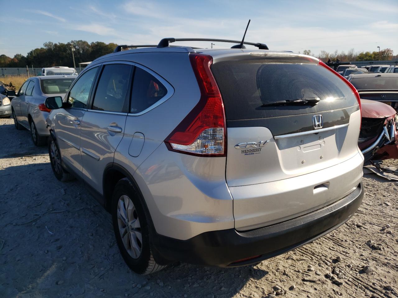 Photo 3 from auction – 2012 HONDA CR-V EXL with VIN 5J6RM3H78CL016846