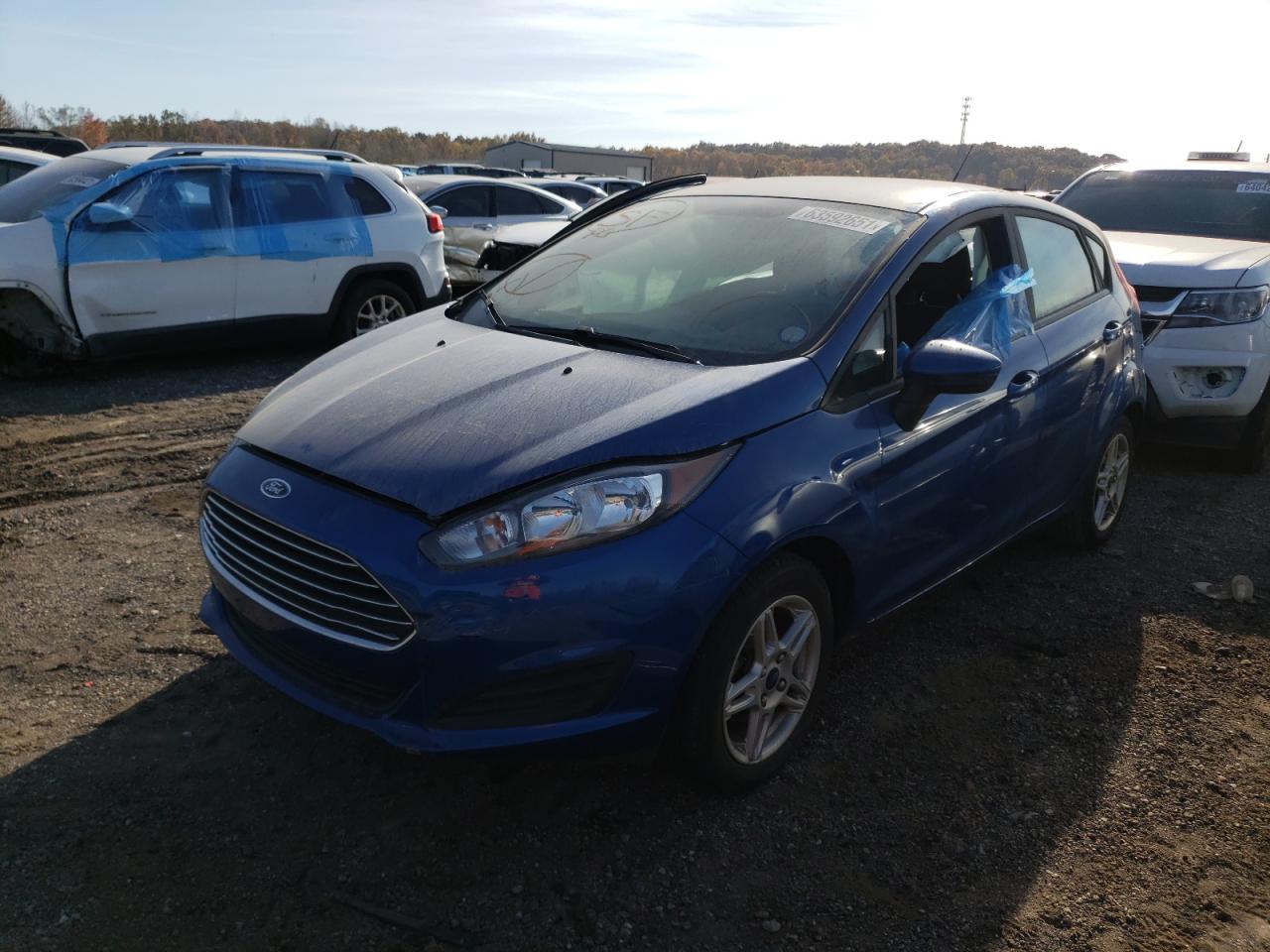 Photo 2 from auction – 2019 FORD FIESTA SE with VIN 3FADP4EJ8KM103341