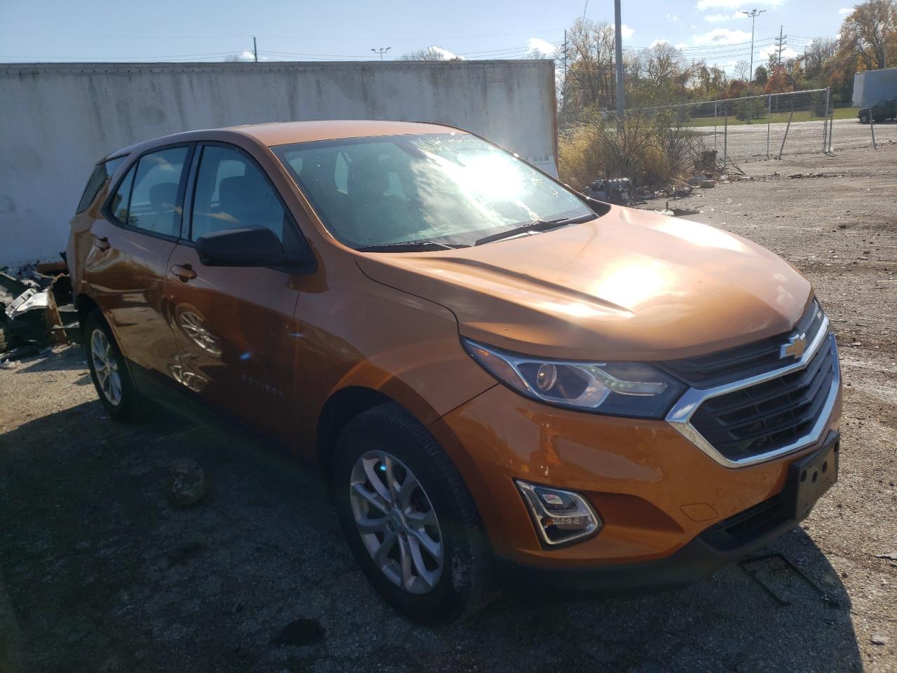 CHEVROLET EQUINOX LS 2018 with VIN 2GNAXHEV3J6104498 - Photo from auction