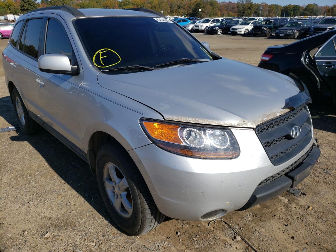 Photo 1 from auction – 2008 HYUNDAI SANTA FE G with VIN 5NMSG13D68H158038
