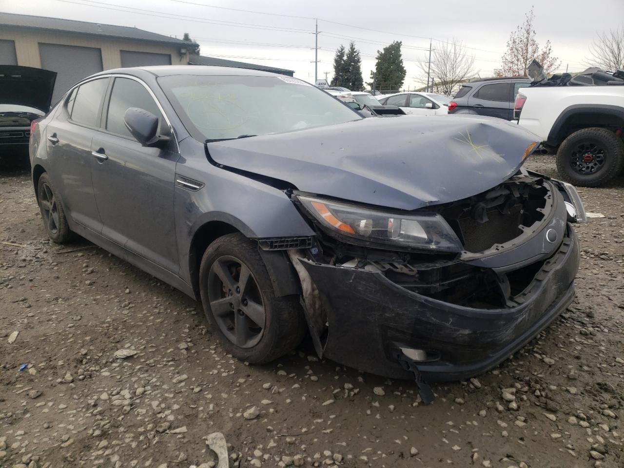 KIA OPTIMA LX 2015 with VIN 5XXGM4A72FG476554 - Photo from auction