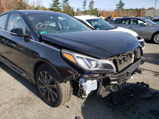 Photo 9 from auction – 2017 HYUNDAI SONATA SPO with VIN 5NPE34AF6HH528602