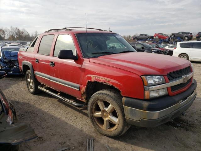 CHEVROLET AVALANCHE 2004 with VIN 3GNEK12T34G142414 - Photo from auction