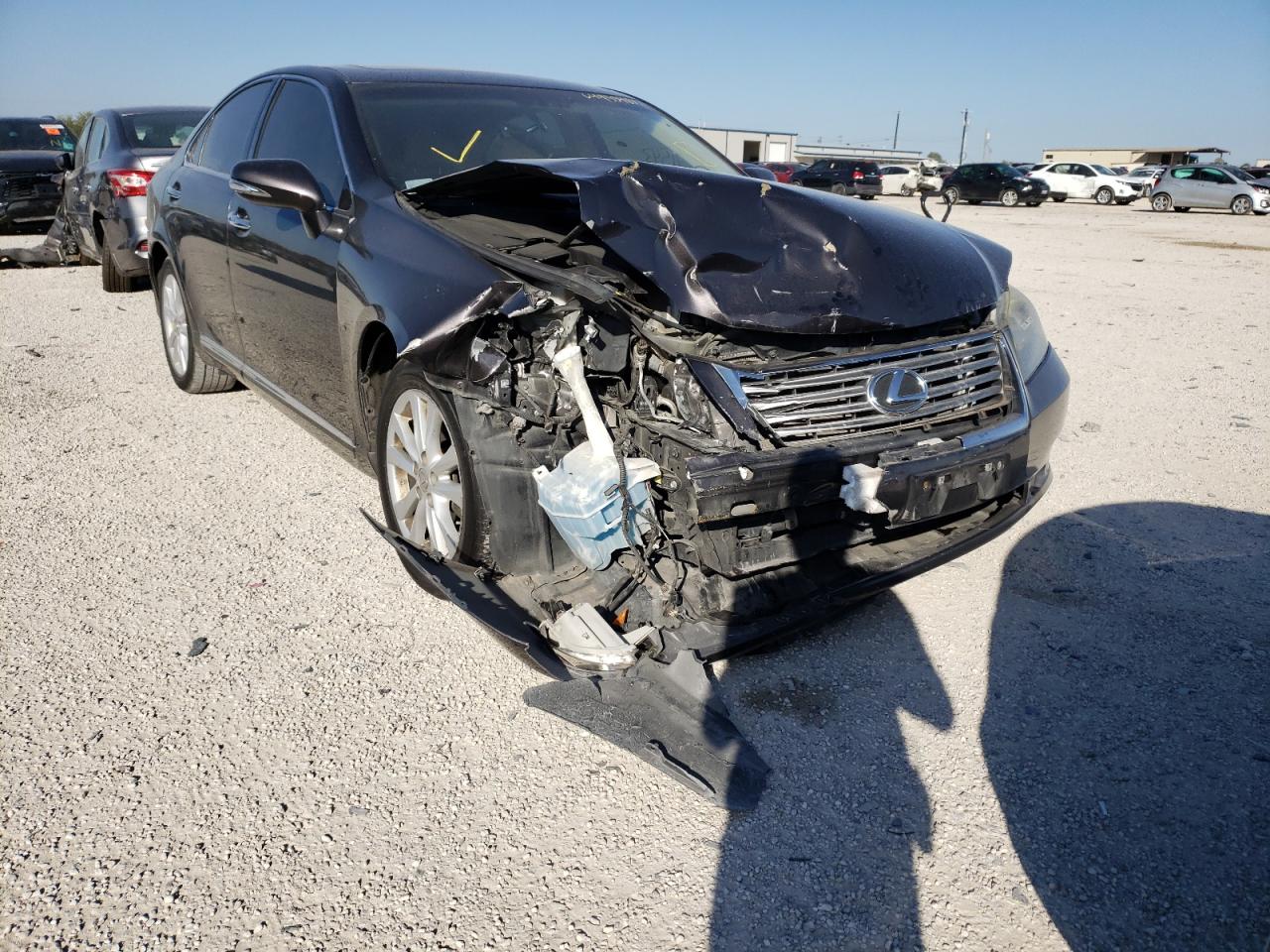 LEXUS ES 350 2011 with VIN JTHBK1EG7B2465234 - Photo from auction