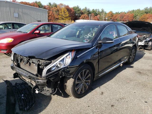 Photo 2 from auction – 2017 HYUNDAI SONATA SPO with VIN 5NPE34AF6HH528602