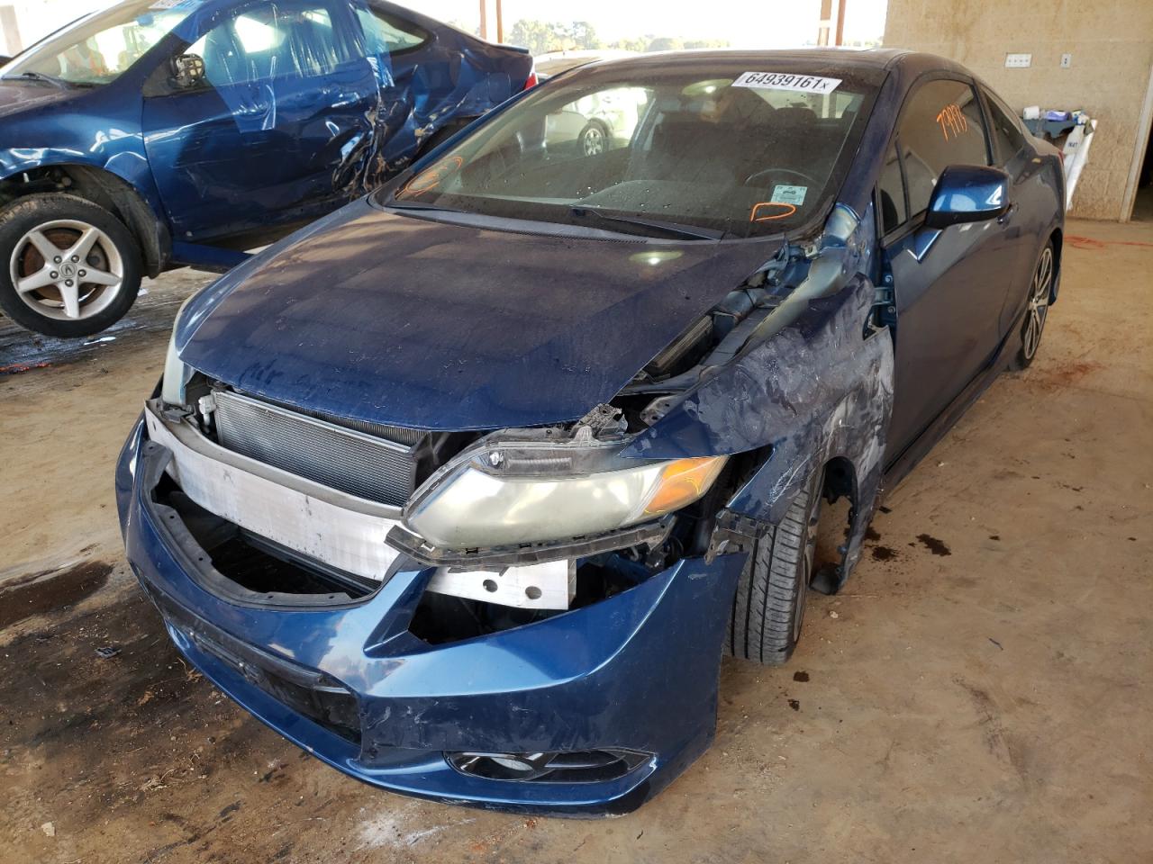 Photo 2 from auction – 2012 HONDA CIVIC SI with VIN 2HGFG4A5XCH700066