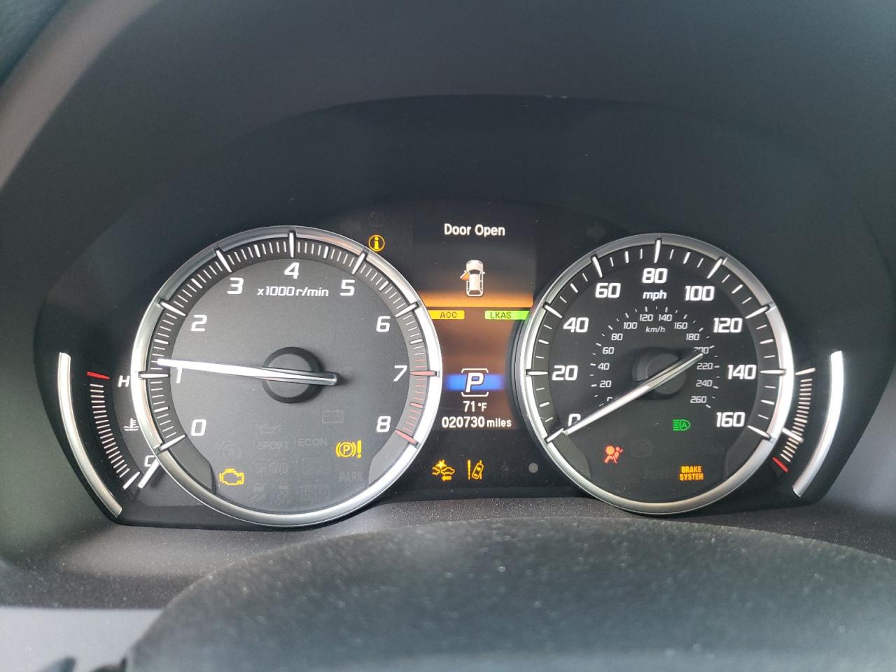Photo 8 from auction – 2017 ACURA MDX TECHNO with VIN 5FRYD4H57HB034754